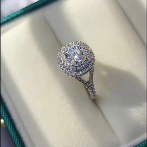 Maissanite Ring (Adjustable)